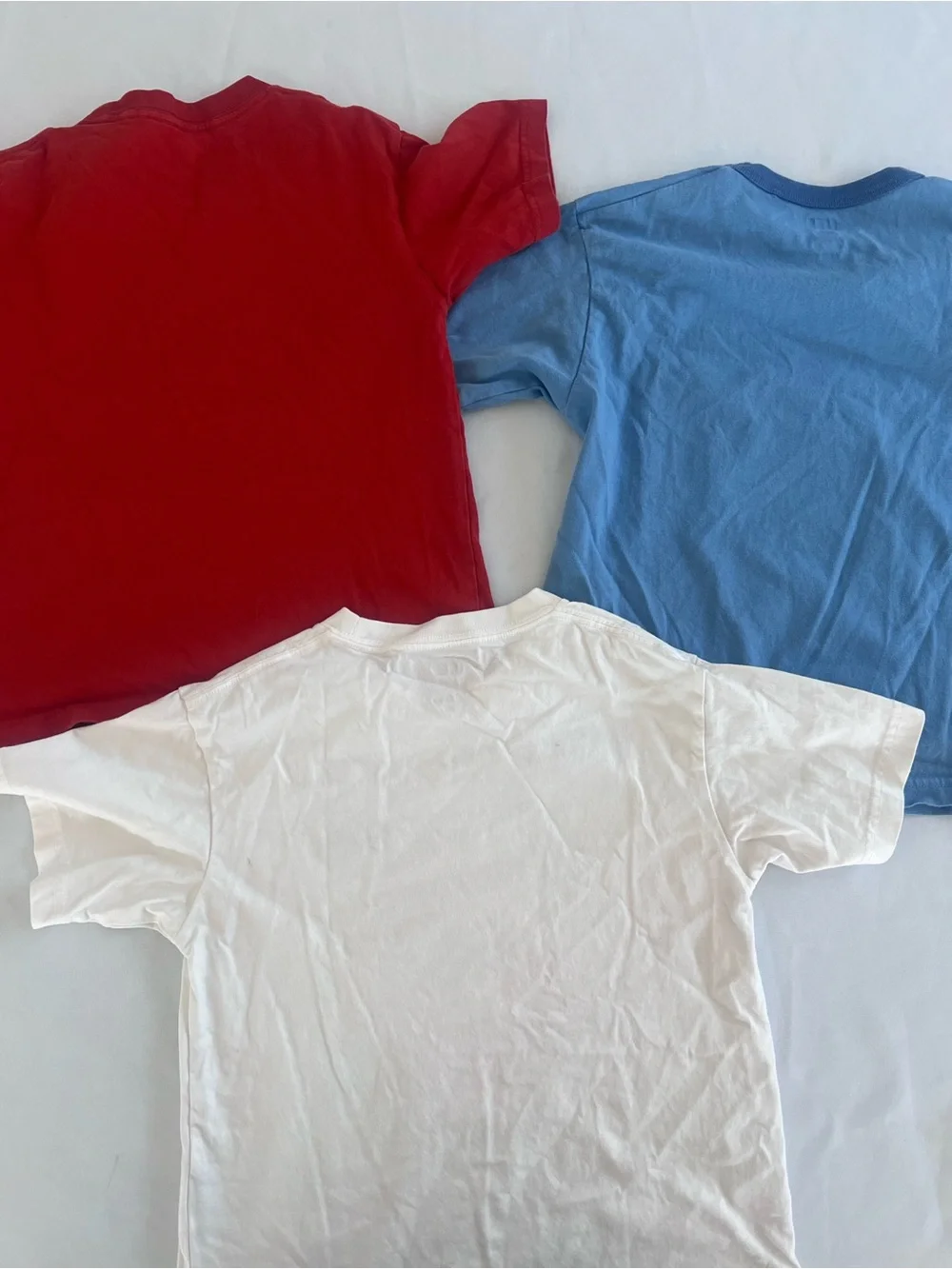 Uniqlo 3-Piece Kids Tee Lot-Bundle — Cars, Baymax, Donald Duck